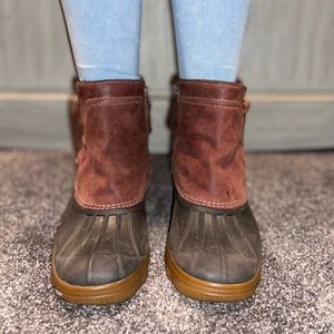 Side Laced Sperry Duck Boots